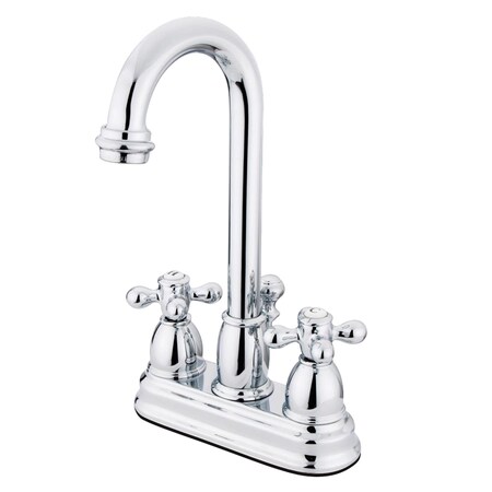 Kingston Brass 4" Centerset Bathroom Faucet, Chrome KB3611AX
